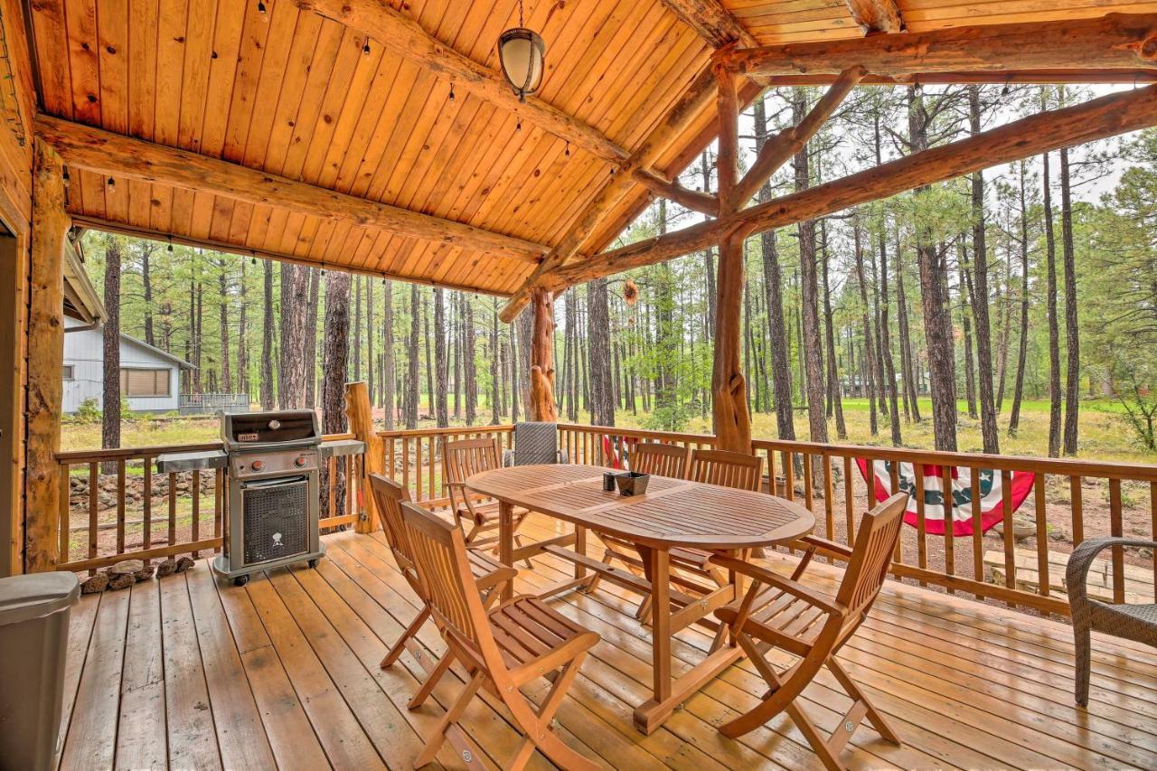 Lush Pinetop Retreat With Large Deck And Wooded Yard! Εξωτερικό φωτογραφία