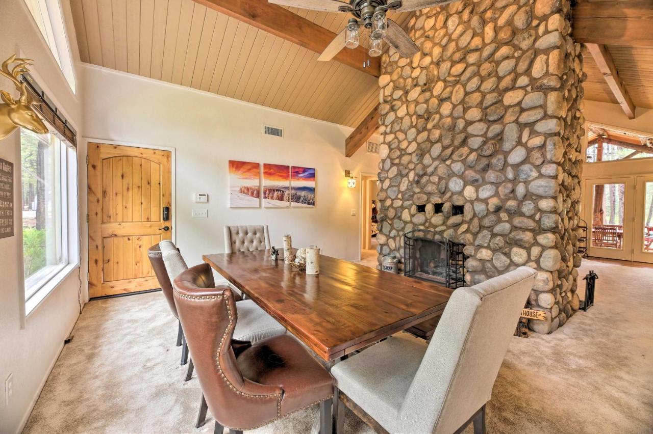 Lush Pinetop Retreat With Large Deck And Wooded Yard! Εξωτερικό φωτογραφία