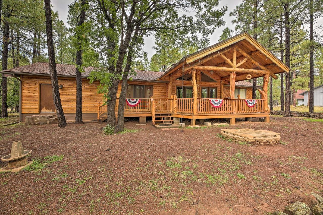Lush Pinetop Retreat With Large Deck And Wooded Yard! Εξωτερικό φωτογραφία
